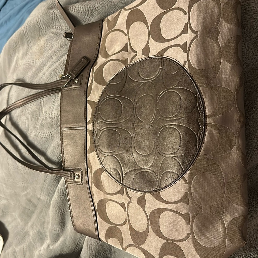 Coach large bag.